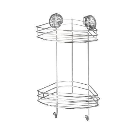 WENKO Vacuum-Loc Eckregal 2 Etagen