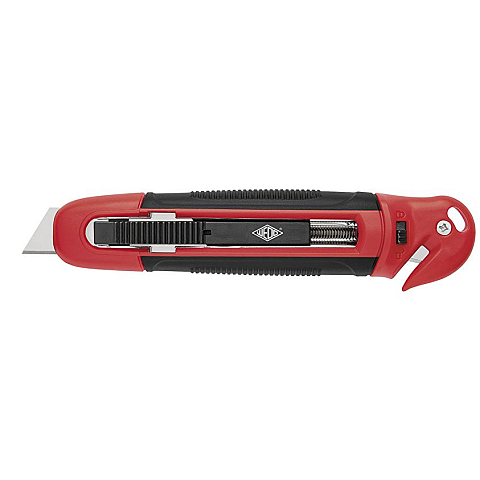Wedo 78 805 Teppichmesser Schwarz, Rot Feststehendes Messer