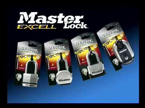 MASTER LOCK 70 mm breites Excell Disc Schloss aus Edelstahl mit verdecktem Bgel