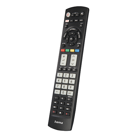 Hama 00221064 Fernbedienung IR Wireless TV Drucktasten