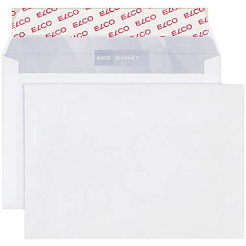 Elco Premium Optifix C6 162 x 114/33mm Briefumschlag C6 (114 x 162 mm) Weiß 500 Stück(e)