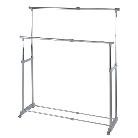 WENKO 4364500100 Twin Bars Portant 87 x 21,5 x 8,5 cm Stummer Diener