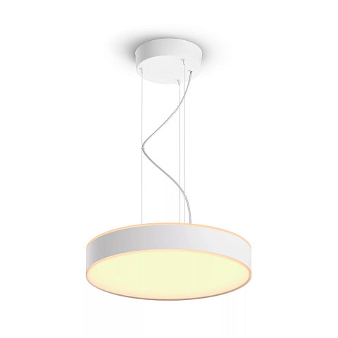 Philips Hue White ambience Enrave Pendelleuchte weiß + Dimmschalter