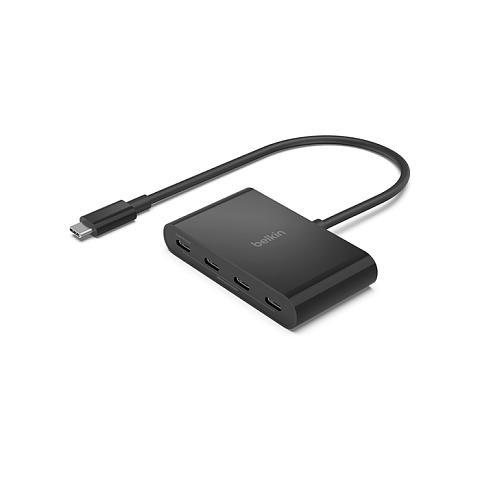 Belkin AVC018BTBK Schnittstellen-Hub USB Typ-C 10000 Mbit/s Schwarz