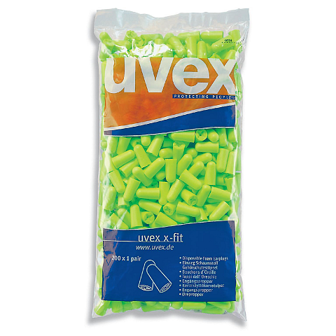 Uvex 2112003 Ohrstopfen Einweg-Ohrstöpsel Grün 200 Stück(e)