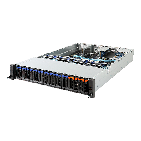 GIGABYTE R281-Z91 Rack (2U) Schwarz, Grau