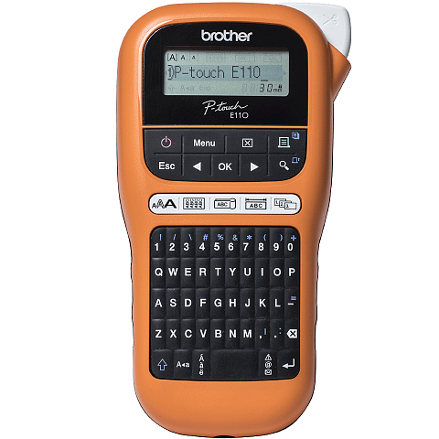 Brother PTE110VPYP1 Etikettendrucker 180 x 180 DPI 20 mm/sek TZe QWERTY