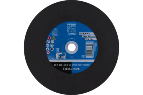 PFERD Cut-off wheels for chopsaws (CHOPSAW) SG CHOP HD STEELOX 10 Stück(e)