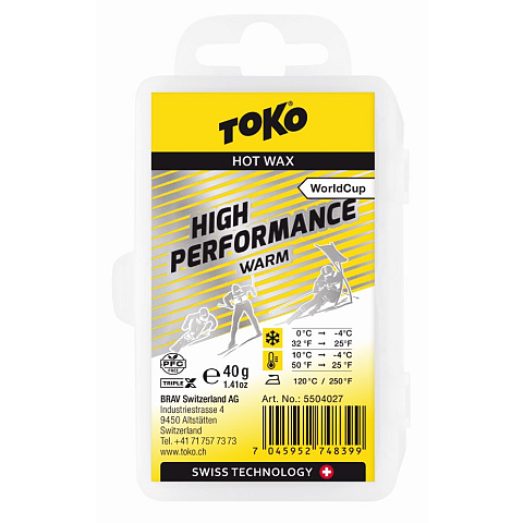 TOKO 5504027 Ski-&Snowboardwachs Ski/Snowboard Grip-Wachs