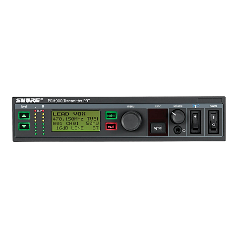 Shure P9TE-G6E Kabelloser Mikrofonsender Rack-Sender