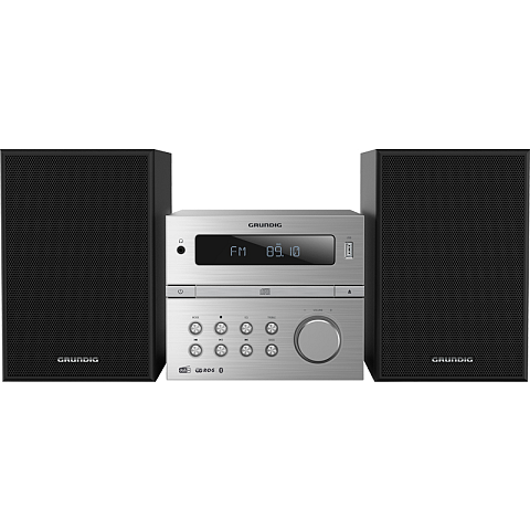 Grundig CMS 4200 Heim-Audio-Mikrosystem 120 W Schwarz, Silber
