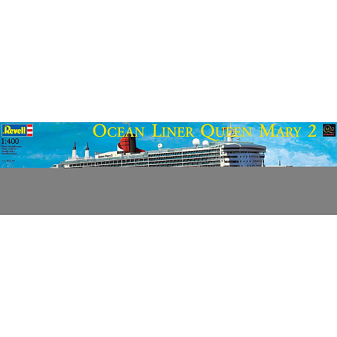 Revell Queen Mary 2 Passagierschiff-Modell Montagesatz 1:400