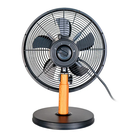 Unold TISCHVENTILATOR Black Steel 86715