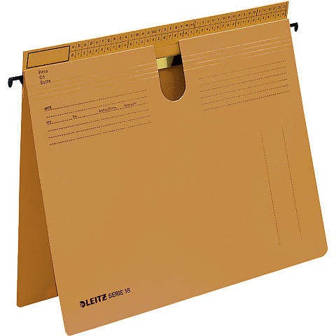 Leitz Serie 18 Hängeordner Karton A4 Braun