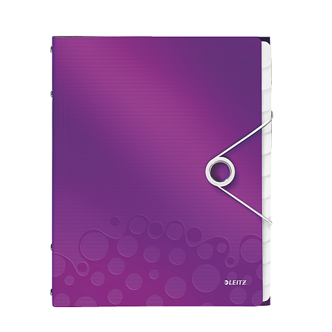 Leitz WOW Polypropylen (PP) Metallisch, Violett A4