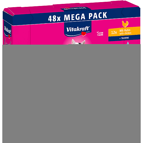Vitakraft 27562 Hunde-/Katzenleckerli Katze Snacks Rind, Huhn, Leber, Lachs 15 g