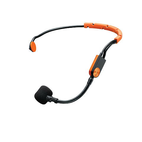Shure SM31FH Schwarz, Orange Hals-Mikrofon