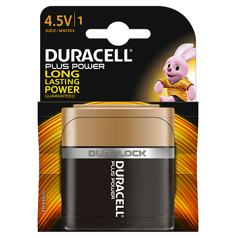 Duracell 4.5V Plus Power Einwegbatterie Alkali