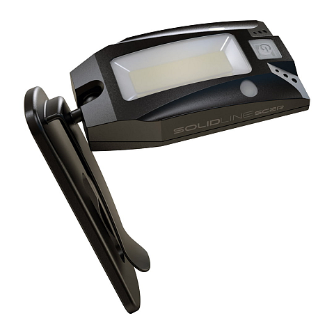 Ledlenser Solidline SC2R Schwarz Anklippbare Taschenlampe LED