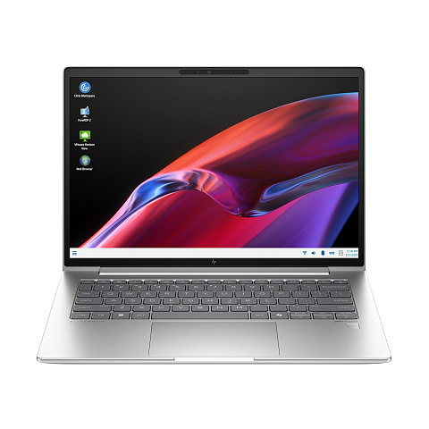 HP Elite mt645 G8 AMD Ryzen™ 5 7535U Laptop 35,6 cm (14") WUXGA 16 GB DDR5-SDRAM 256 GB SSD Wi-Fi 6E (802.11ax) Windows 10 IoT Enterprise Silber