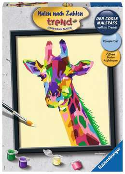 Ravensburger Bunte Giraffe - Malen nach Zahlen für Erwachsene