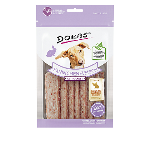 Dokas Kaninchenfleisch getrocknet