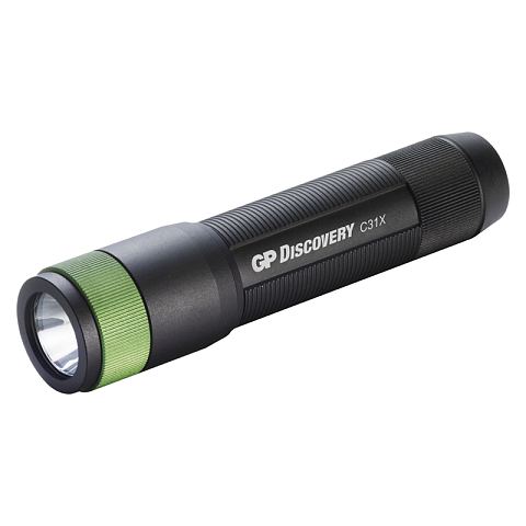GP Batteries C31X Schwarz Taschenlampe