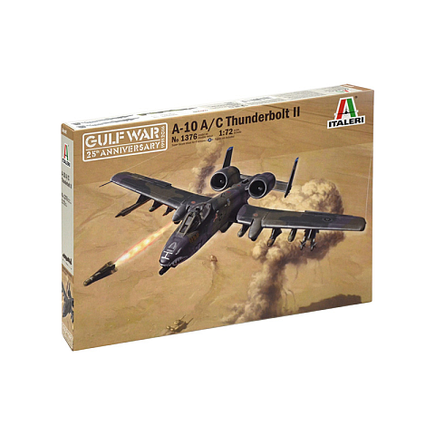 Italeri A-10 A/C Thunderbolt II Starrflügelflugzeug-Modell Montagesatz 1:72