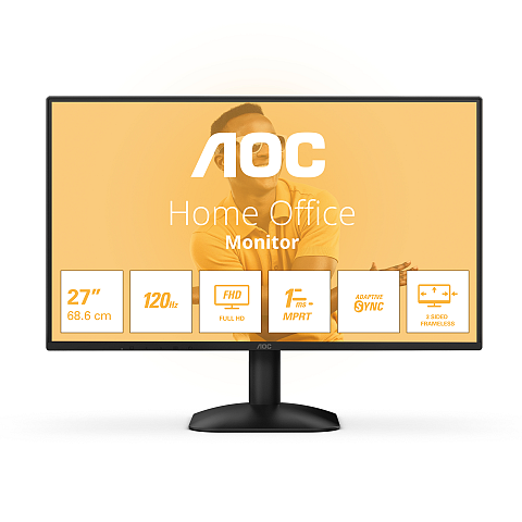 AOC B3 27B31H Computerbildschirm 68,6 cm (27") 1920 x 1080 Pixel Full HD Schwarz