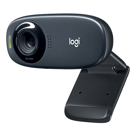 Logitech 960-001000 Webcam 1,2 MP 1280 x 720 Pixel USB Schwarz
