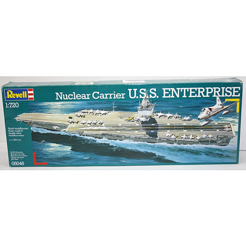 Revell U.S.S. Enterprise Modell eines Marineschiffs Montagesatz 1:720