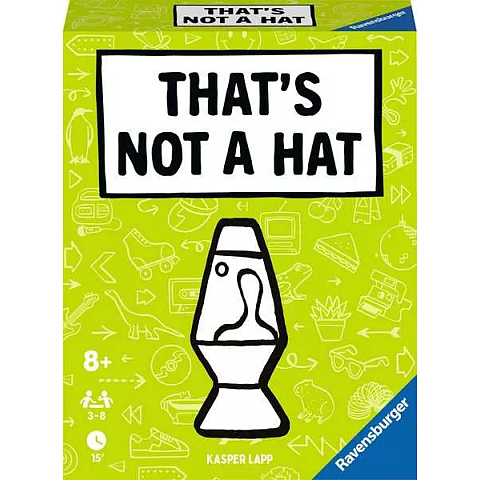 Ravensburger 22589 Brettspiel That's not a hat 10 min Kartenspiel Lernen