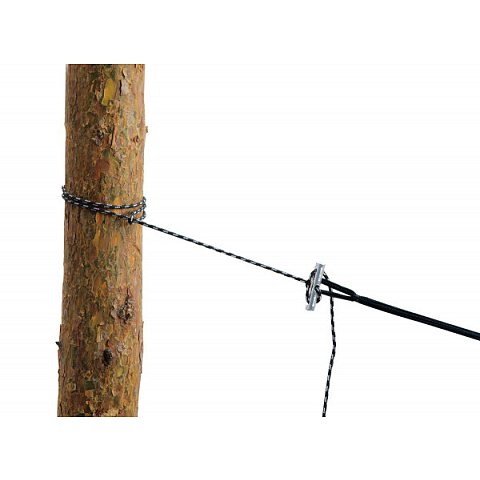 AMAZONAS AZ-3027000 Hängemattenzubehör Aufhänge-Set Schwarz Aluminium, Polyethylenterephthalat 150 kg