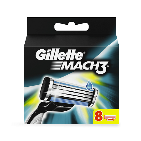 Gillette Mach 3 Rasierklinge 8 Stück(e) Männer