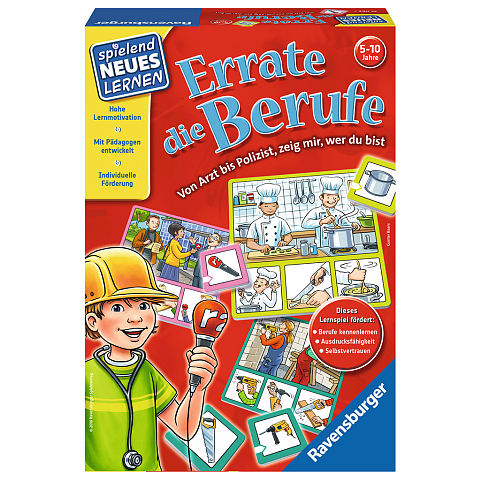 Ravensburger Errate die Berufe Brettspiel Bildend