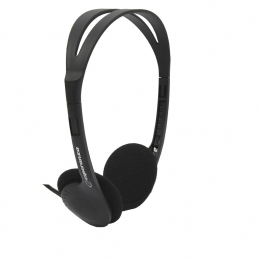 Esperanza EH119 Kopfhörer & Headset Kabelgebunden Kopfband Musik Schwarz