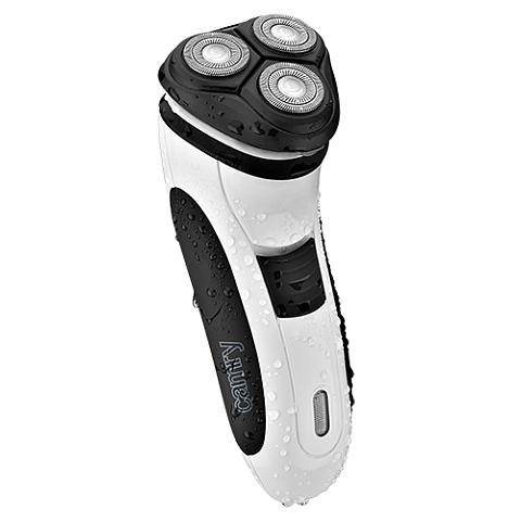 Camry Premium CR 2915 Elektrorasierer Rotationstrasierer Trimmer Schwarz, Weiß