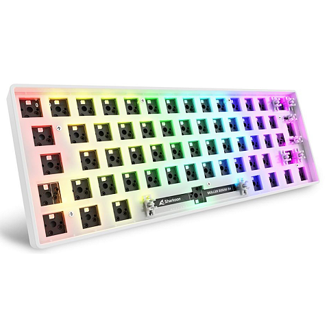 Sharkoon SKILLER SGK50 S4 Tastatur Haus USB QWERTY Deutsch Weiß