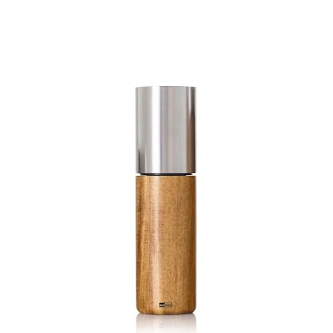 AdHoc MP822 Salz- & Pfeffermühle Silber, Holz