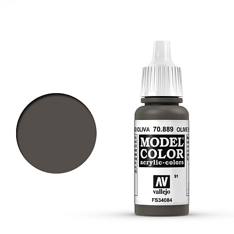 Vallejo 70.889 Acrylfarbe 17 ml Olive Flasche