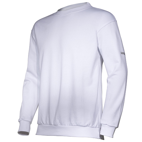 Uvex Sweatshirt basic Weiß, 5XL