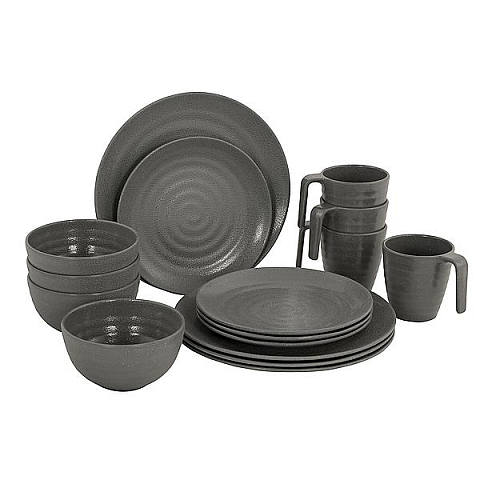 Bo-Camp 6181375 Campinggeschirr-Set Melamin