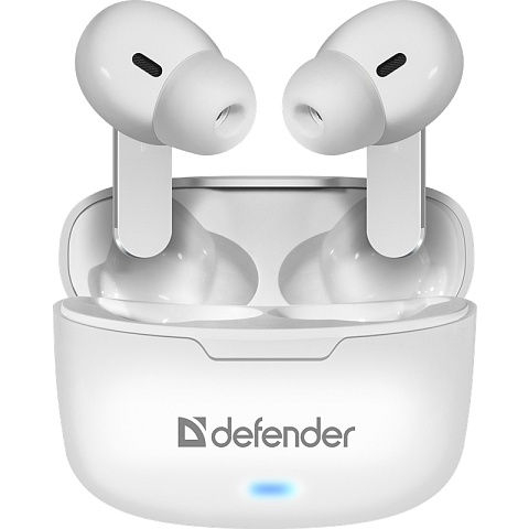 Defender TWINS 903 Kopfhörer True Wireless Stereo (TWS) im Ohr Anrufe/Musik/Sport/Alltag Bluetooth Weiß