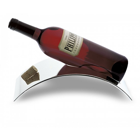 Philippi 164027 Weinflaschenhalter Edelstahl