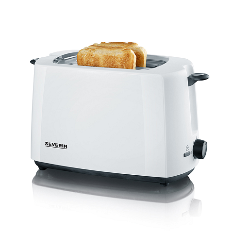 Severin AT 2286 Toaster 2 Scheibe(n) 700 W Weiß