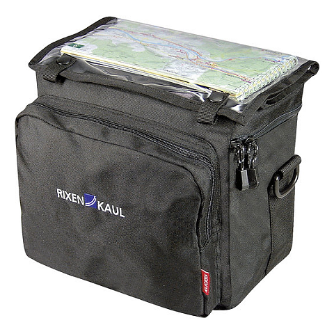 KLICKfix Daypack Box Vorderseite Fahrradtasche 8 l Polyamid Schwarz