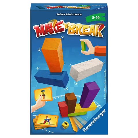 Ravensburger Make' n' Break Brettspiel Feinmotorik (Geschicklichkeit)