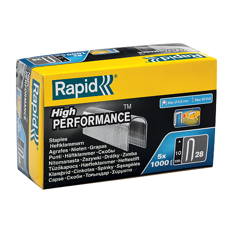 Rapid 11893510 Heftklammer Klammerpack 5000 Heftklammern