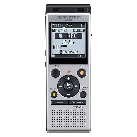 Olympus WS-882 Flash card Silber