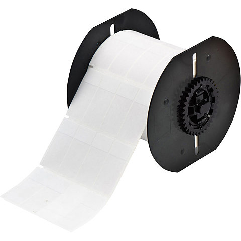 Brady B33-73-427 Druckeretikett Transparent, Weiß Selbstklebendes Druckeretikett